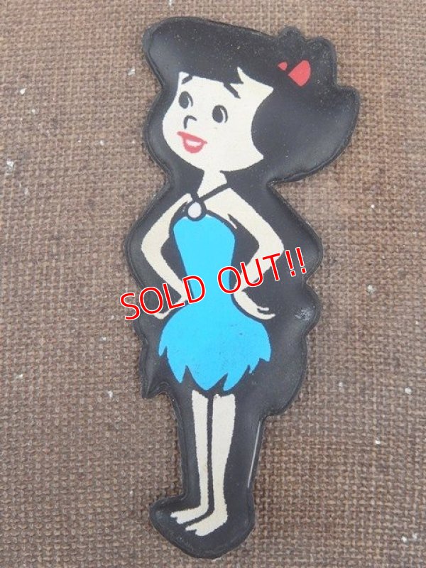 画像1: ct-151110-09 Betty Rubble / 70's Vinyl Magnet