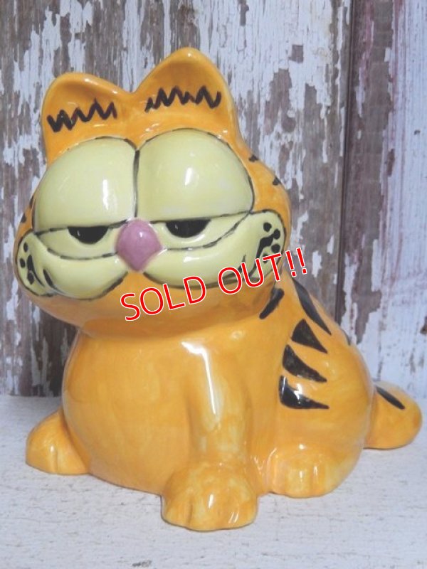 画像1: ct-151001-21 Garfield / 80's Ceramic Display (Bootleg)