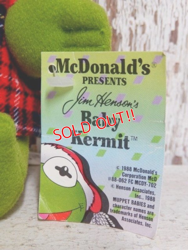 画像5: ct-151118-29 Baby Kermit / McDonald's 80's Plush Doll