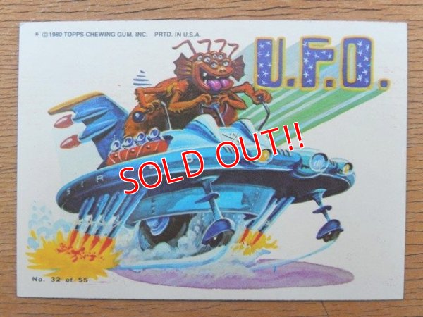 画像1: ct-150701-28 Topps / Weird Wheels Sticker No.32 of 55