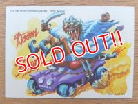 ct-150701-28 Topps / Weird Wheels Sticker No.8 of 55