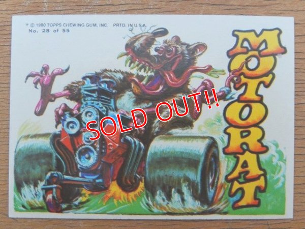 画像1: ct-150701-28 Topps / Weird Wheels Sticker No.28 of 55