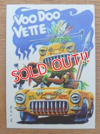 ct-150701-28 Topps / Weird Wheels Sticker No.7 of 55