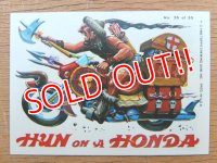 ct-150701-28 Topps / Weird Wheels Sticker No.35 of 55
