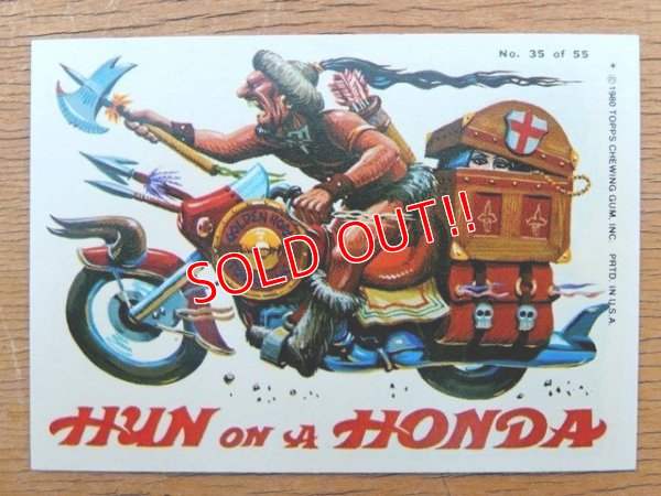 画像1: ct-150701-28 Topps / Weird Wheels Sticker No.35 of 55