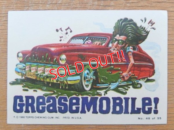 画像1: ct-150701-28 Topps / Weird Wheels Sticker No.46 of 55