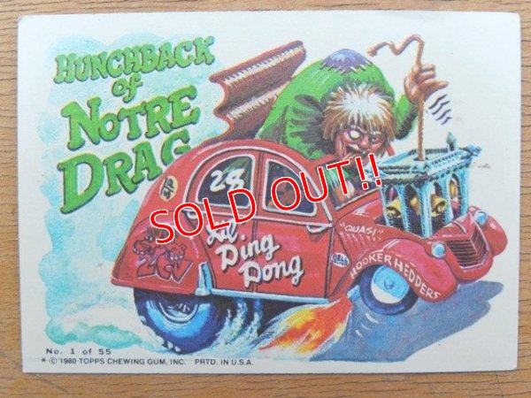 画像1: ct-150701-28 Topps / Weird Wheels Sticker No.1 of 55