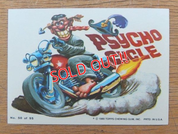 画像1: ct-150701-28 Topps / Weird Wheels Sticker No.50 of 55