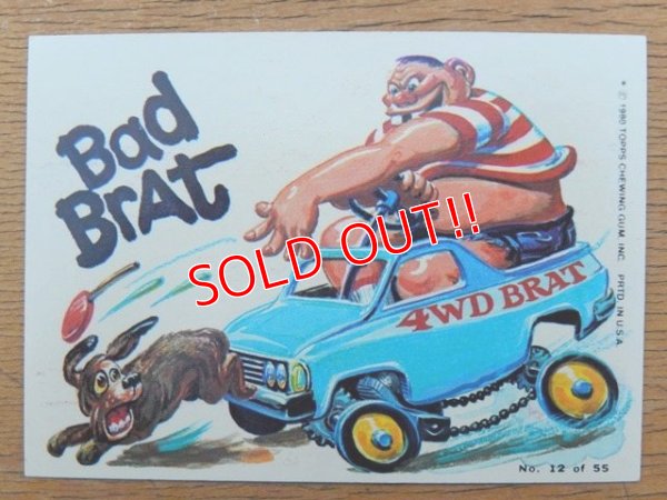 画像1: ct-150701-28 Topps / Weird Wheels Sticker No.12 of 55