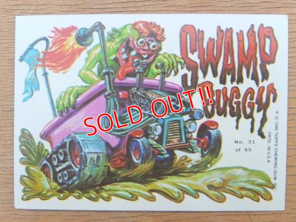 画像1: ct-150701-28 Topps / Weird Wheels Sticker No.30 of 55