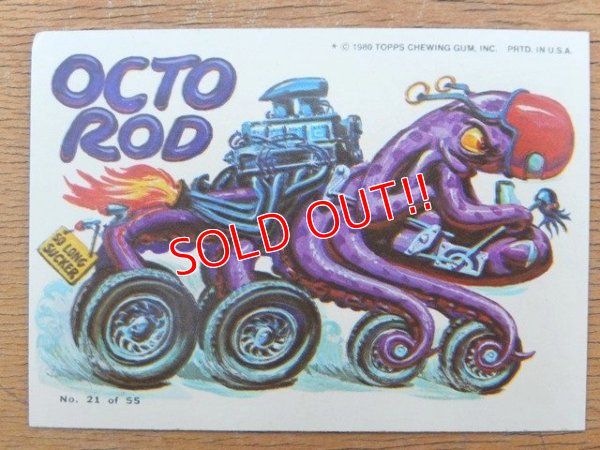 画像1: ct-150701-28 Topps / Weird Wheels Sticker No.21 of 55