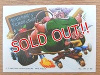ct-150701-28 Topps / Weird Wheels Sticker No.38 of 55