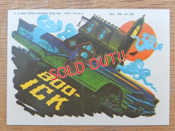 画像1: ct-150701-28 Topps / Weird Wheels Sticker No.54 of 55