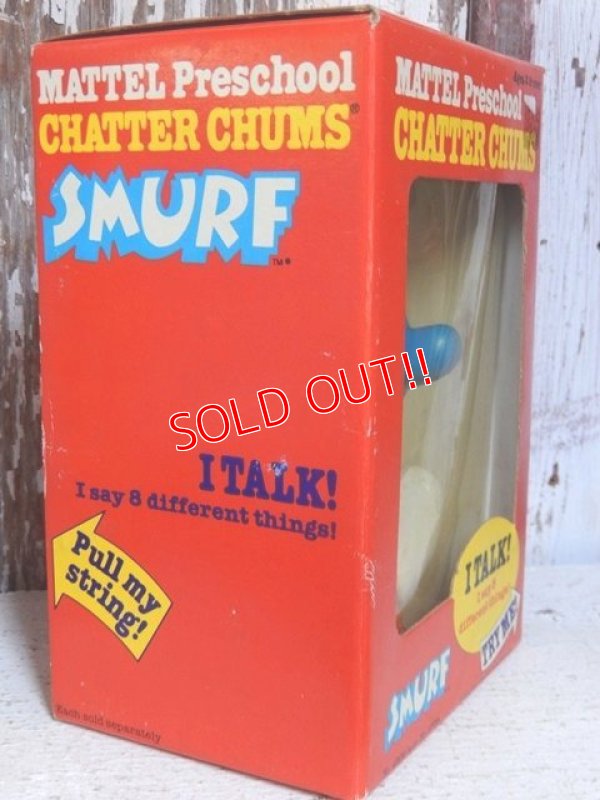 画像4: ct-151201-07 Smurf / Mattel 1983 Chatter Chums (Box)