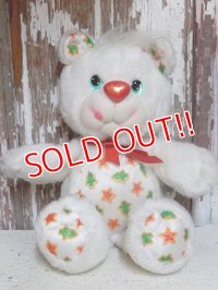 ct-151201-09 YUM YUMS / Christmas Cookie Bear 80's Plush Doll