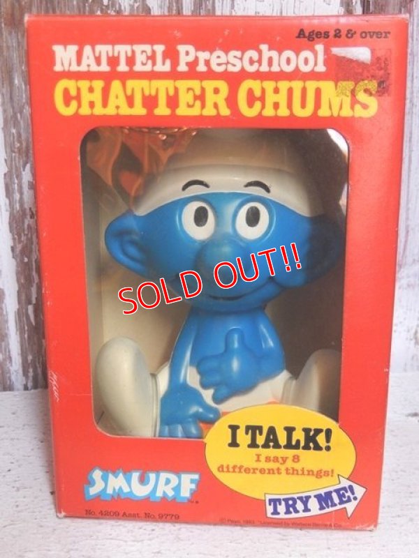 画像1: ct-151201-07 Smurf / Mattel 1983 Chatter Chums (Box)