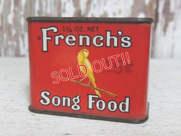 画像1: dp-151201-20 French's / Vintage Song Food Can