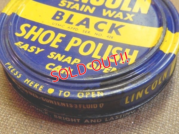 画像2: dp-151201-09 Lincoln / Shoe Polish Can "Black"