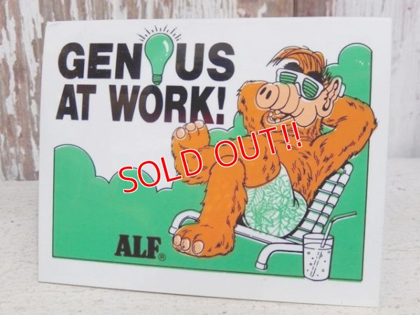 画像1: ct-151208-33 ALF / 80's Plastic sign