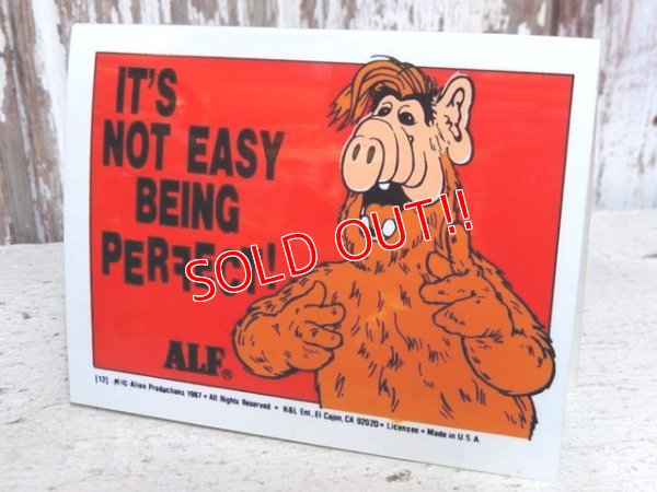 画像1: ct-151208-32 ALF / 80's Plastic sign