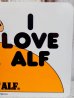 画像3: ct-151208-31 ALF / 80's Plastic Sign "I LOVE ALF" (3)