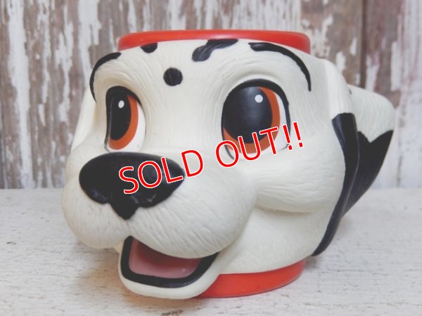 画像1: ct-151208-16 Dalmatian / Applause 90's Puppy Face Mug