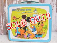 ct-151210-04 Walt Disney World / 70's Metal Lunchbox