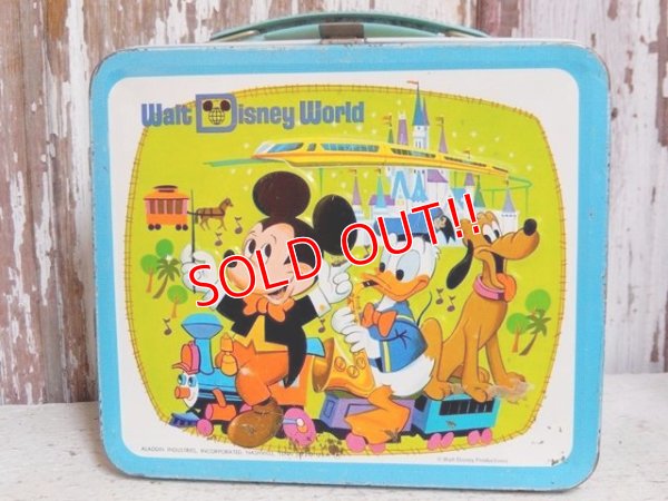 画像1: ct-151210-04 Walt Disney World / 70's Metal Lunchbox