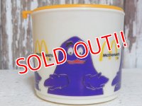 ct-151208-77 McDonald's / 1983 Plastic Mug "Grimace"