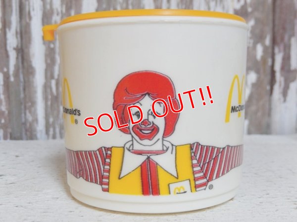 画像1: ct-151208-75 McDonald's / 1983 Plastic Mug "Ronald McDonald"