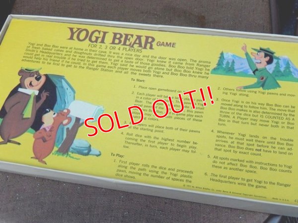 画像5: ct-151201-14 Yogi Bear / Milton Bradley 70's Yogi Bear Game
