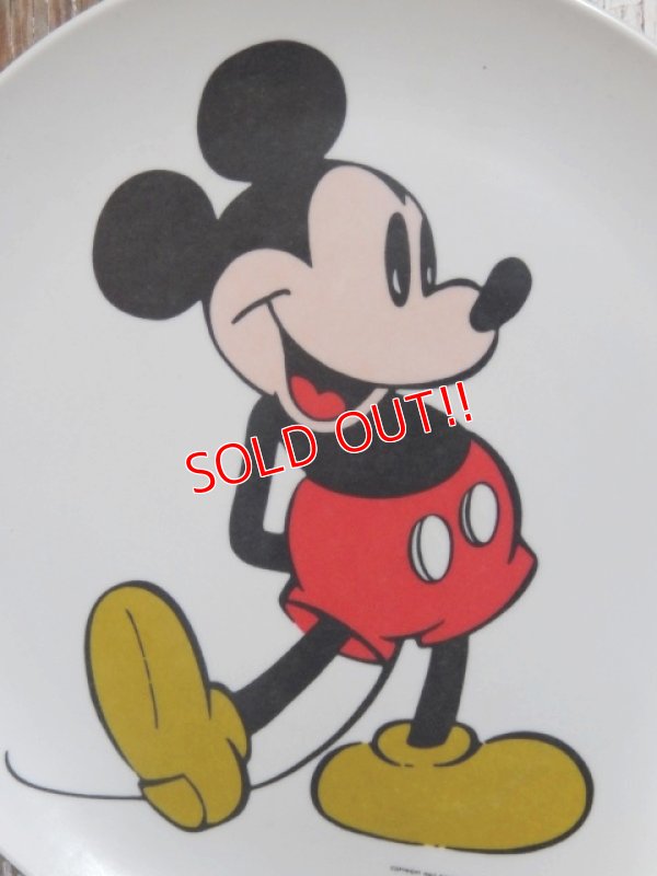 画像2: ct-151213-12 Mickey Mouse / 70's Plastic Plate