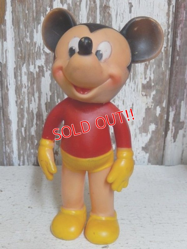 画像1: ct-151213-02 Mickey Mouse / Sun Rubber 50's Doll (S)
