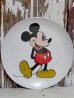 画像1: ct-151213-12 Mickey Mouse / 70's Plastic Plate (1)
