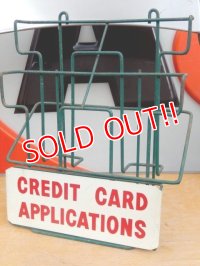 dp-151212-04 Credit Card Applications / Vintage Wire Rack