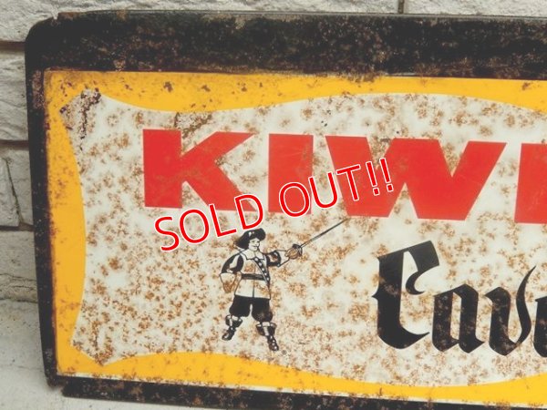 画像3: dp-151220-06 KIWI / Vintage Metal Sign