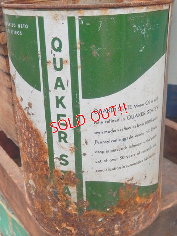 画像4: dp-151220-02 Quaker State / Vintage Oil Can