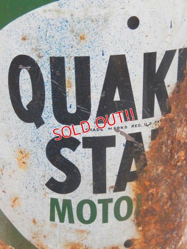 画像2: dp-151220-02 Quaker State / Vintage Oil Can