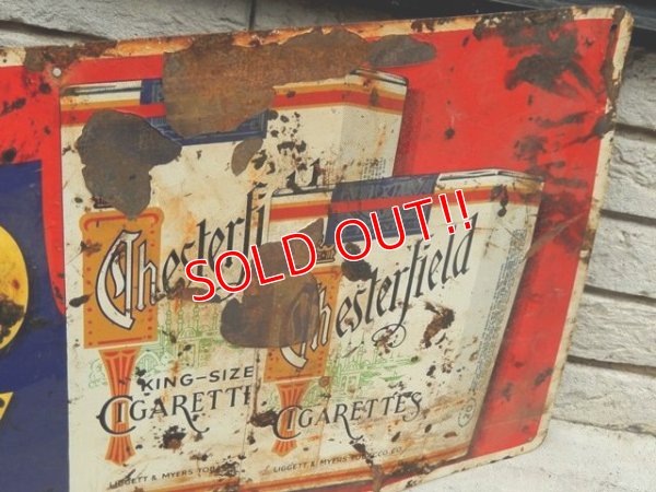 画像4: dp-151220-07 Chesterfield / 60's-70's Metal Sign
