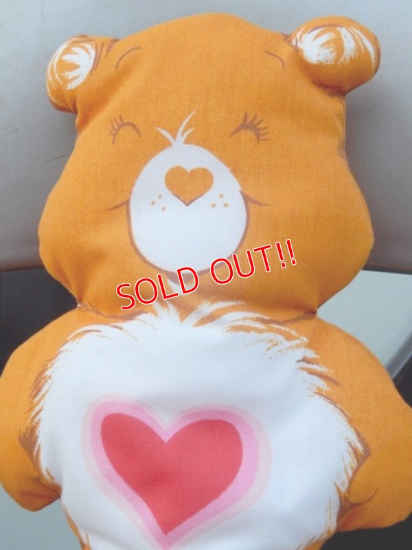 画像2: ct-151224-04 Care Bears / Tender Heart Bear 80's Pillow Doll
