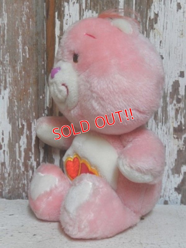 画像3: ct-151014-32 Care Bears / Kenner 80's Love-a-lot Bear Plush Doll