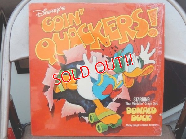 画像1: ct-151213-33 Donald Duck / Goin' Quackers! 80's Record