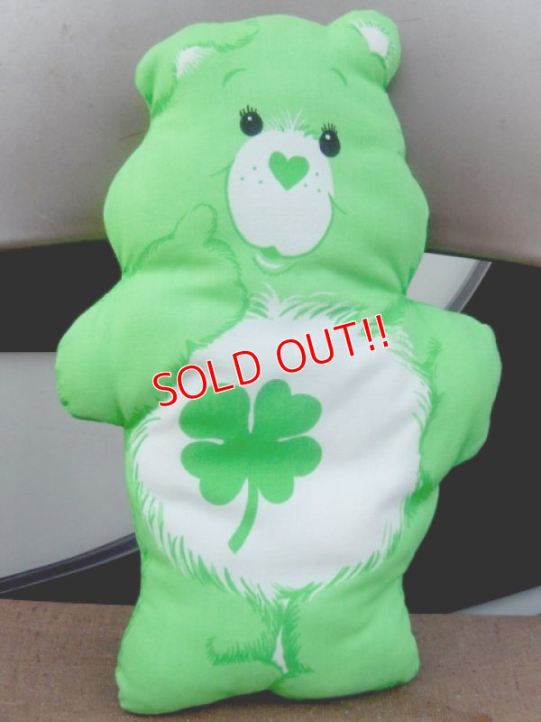 画像1: ct-151224-05 Care Bears / Good Luck Bear 80's Pillow Doll