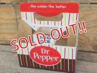 dp-151224-04 Dr Pepper / Vintage Paper Bottle Carrier