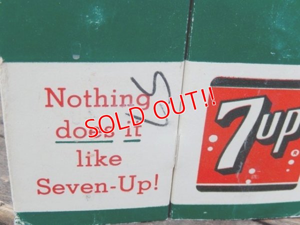 画像5: dp-151224-04 7up / Vintage Paper Bottle Carrier