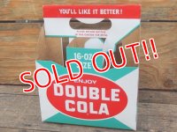 dp-151224-04 Double Cola / Vintage Paper Bottle Carrier