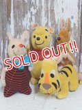 ct-160106-11 Winnie the Pooh / 60's Plush Doll Set