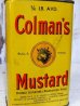 画像4: dp-160106-07 Colman's / Vintage Mustard Can (4)