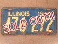 dp-160106-13 40's License plate "ILLINOIS"