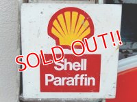 dp-160113-01 Shell / 80's〜 W-side Metal Sign